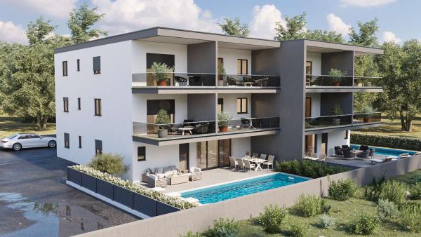 Apartamenty z widokiem na morze, zaledwie kilka minut od centrum miasta - Novigrad