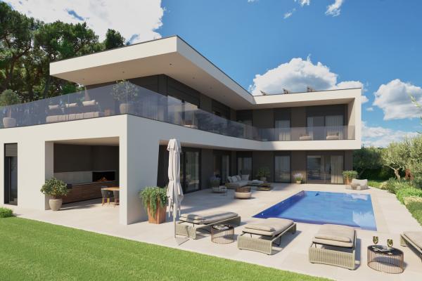 Građevinsko zemljište sa projektom blizu mora - Novigrad