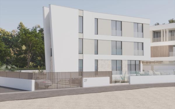Modern vízparti villa Zadar közelében