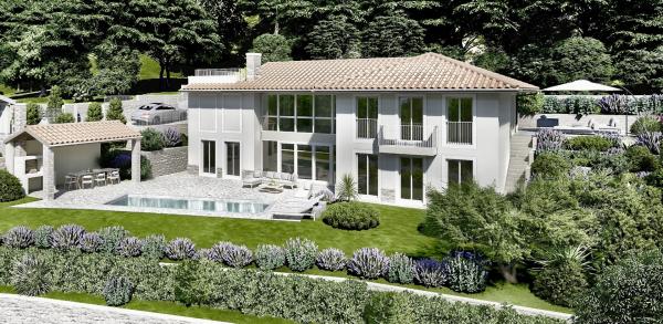 Classic Mediterranean villa with pool and unobstructed sea views
