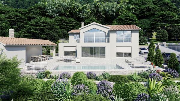 Timeless Mediterranean villa with pool and breathtaking sea views