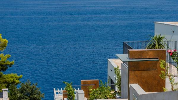 Exklusive Villa in unmittelbarer Nähe zum Meer mit Panoramablick auf das Meer - Trogir