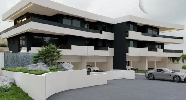Penthouse z pięknym widokiem na morze i ogrodem w nowym osiedlu - Opatija Riviera