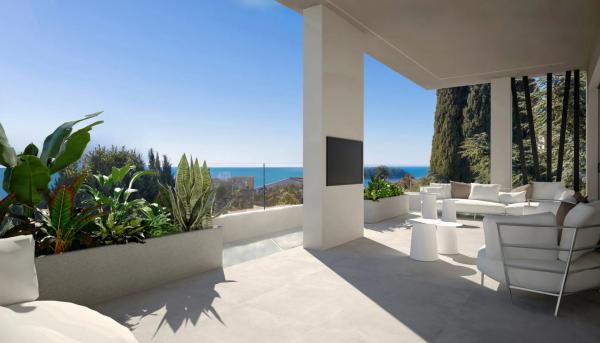 Dwupoziomowy penthouse z widokiem na morze, blisko centrum Rovinj