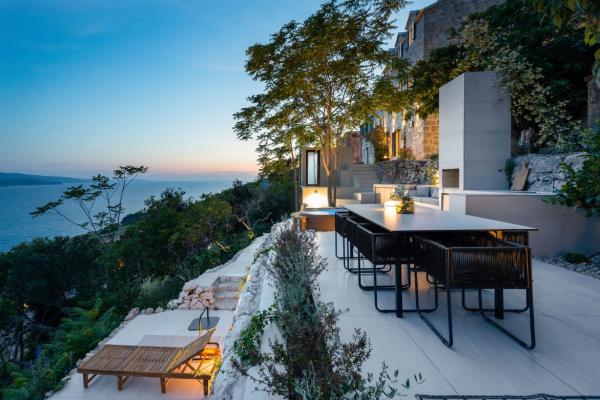 Apartment mit einem Schlafzimmer und herrlichem Meerblick – Insel Brač