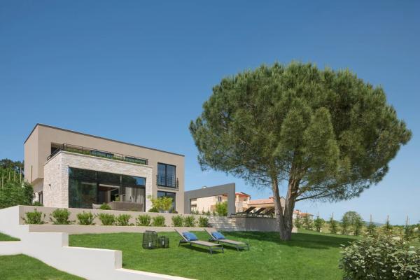 Moderne Luxusvilla mit Infinity-Pool und Wellnessbereich in ruhiger Lage – Istrien