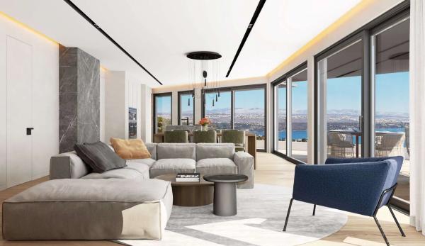 Elevating living: Modern penthouse with panoramic sea view - Opatija