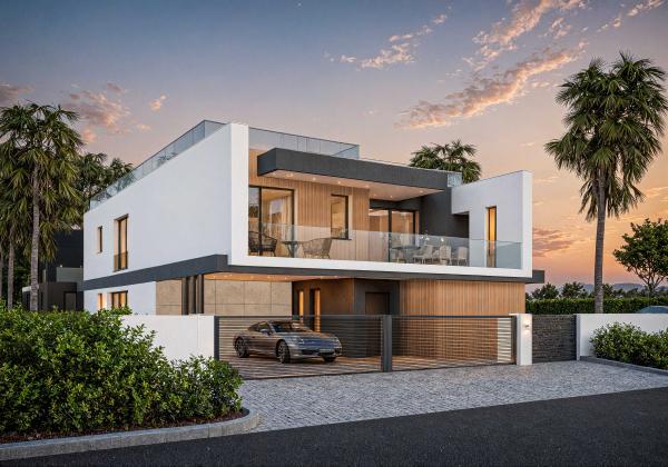 Moderne Villa mit Pool und Meerblick, nur wenige Minuten vom Wasser entfernt - Pula